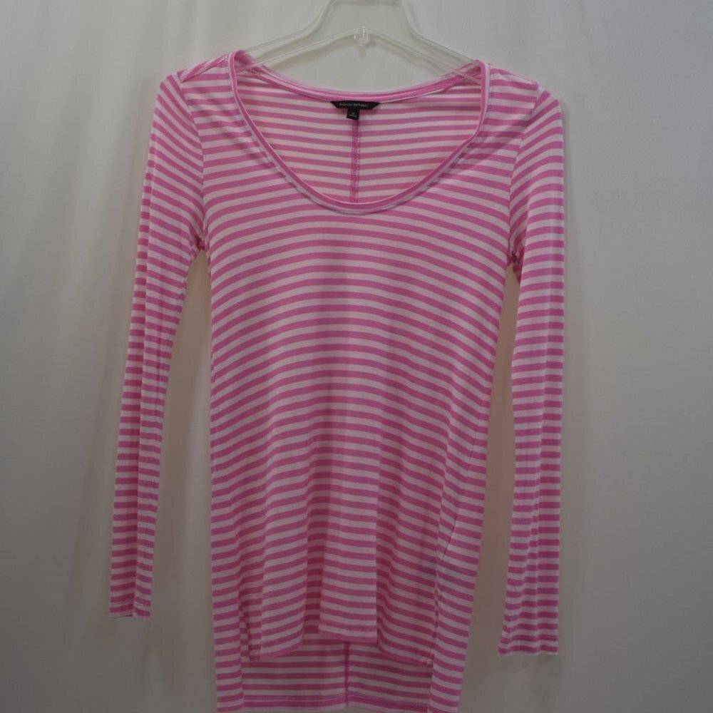 BANANA REPUBLIC STRIPED TUNIC TOP